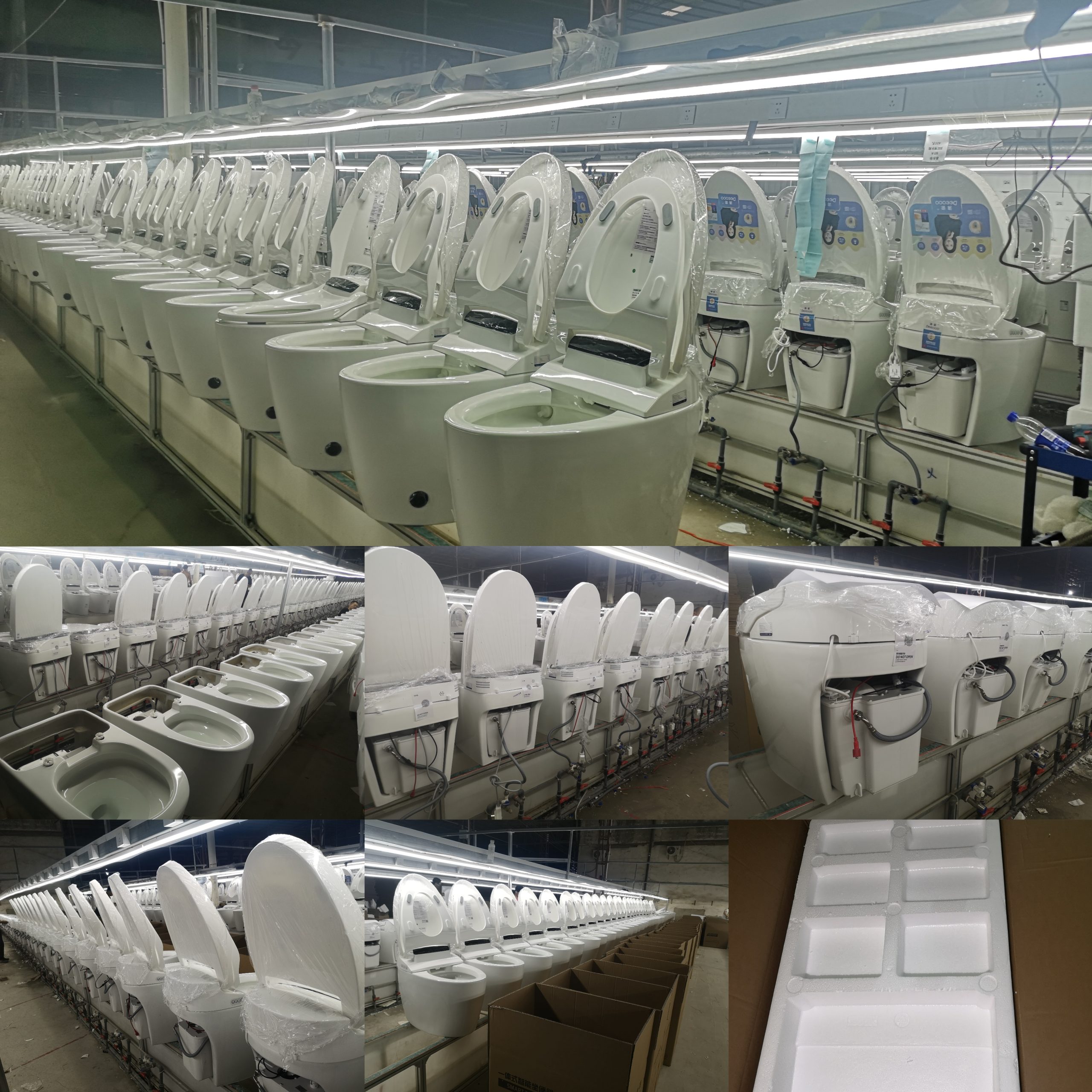 На производственной базе ванных комнат Schlova