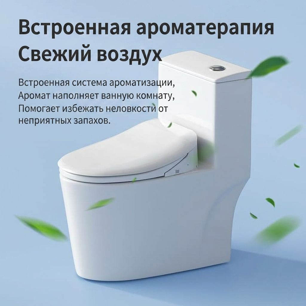 Умная крышка-сиденье для унитаза с учётом эргономики V1-T5