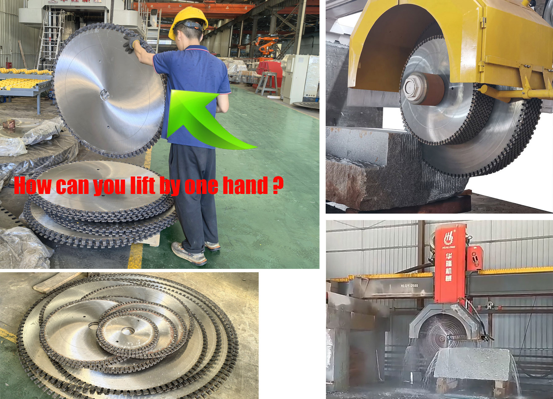 Как без усилий управляться с массивными дисками для резки камня