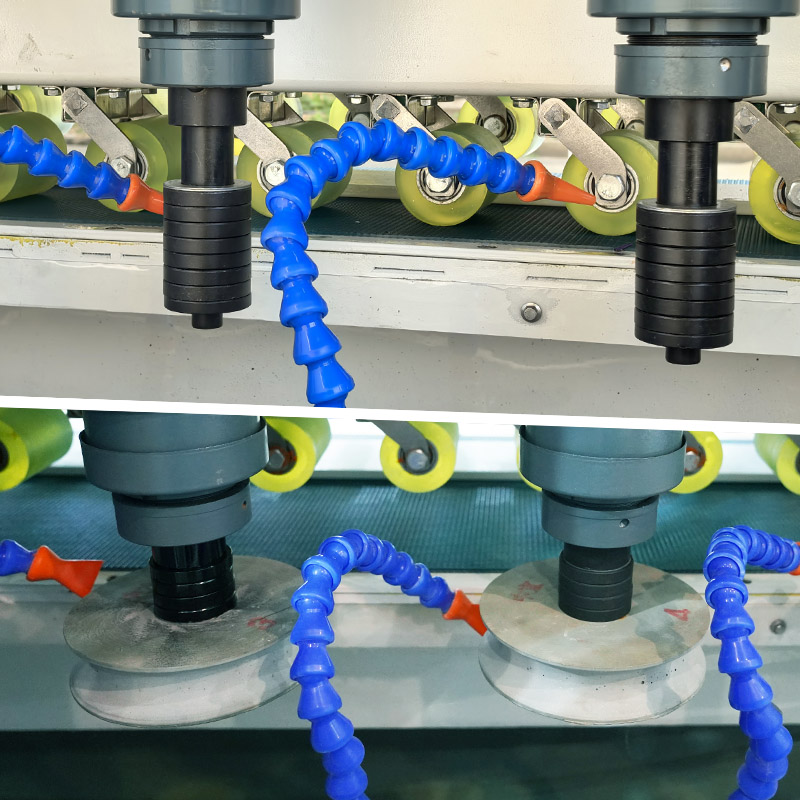 Автоматический станок для полировки кромки камня