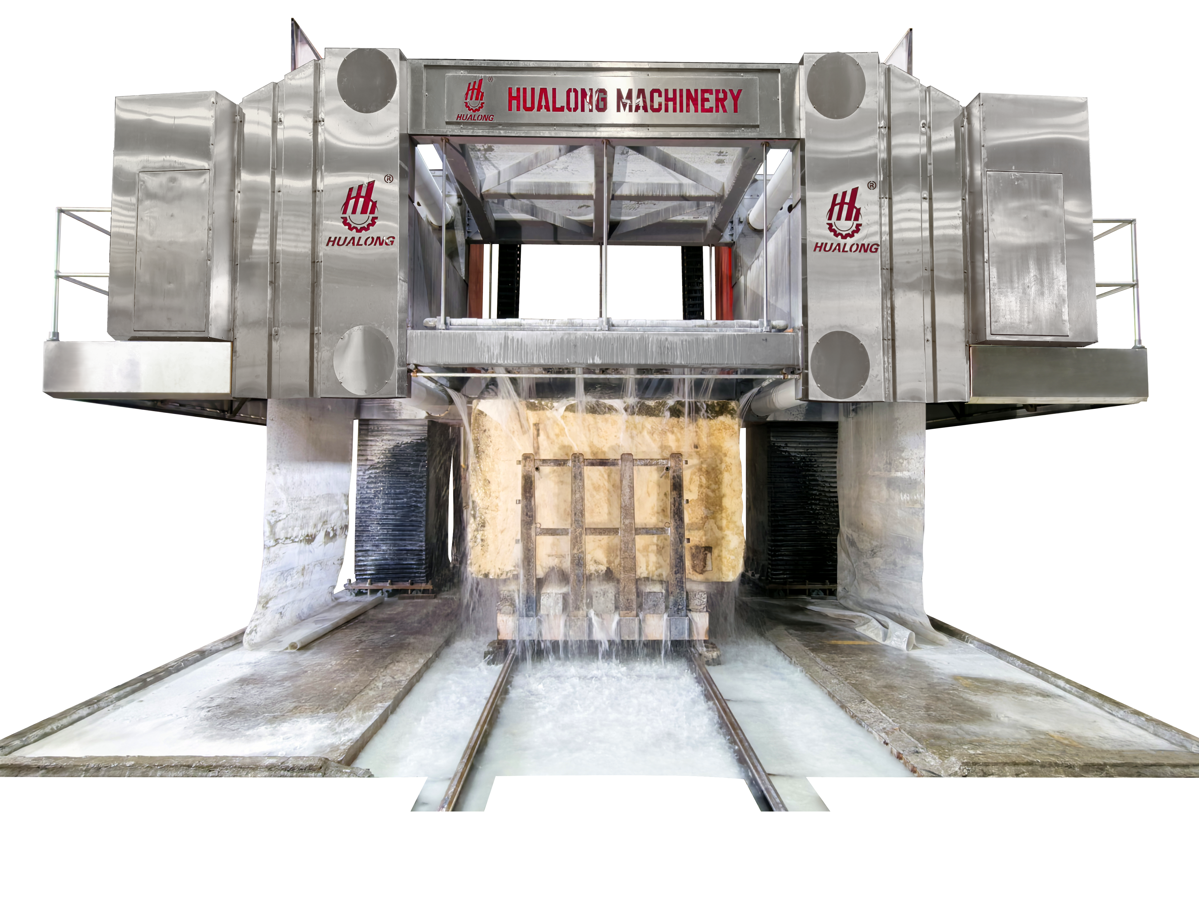 Мультиканатный станок для распиловки блоков