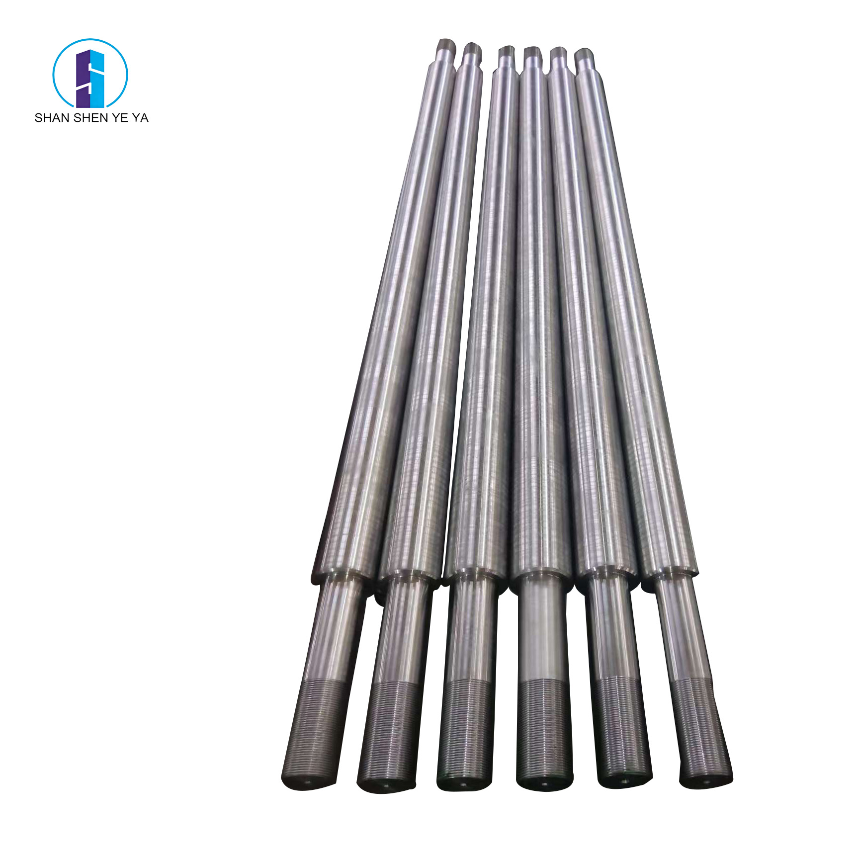 – Шток из 42CrMo4 с высокочастотным закалкой и хромированием – хромированный шток для гидравлики, заказной производства