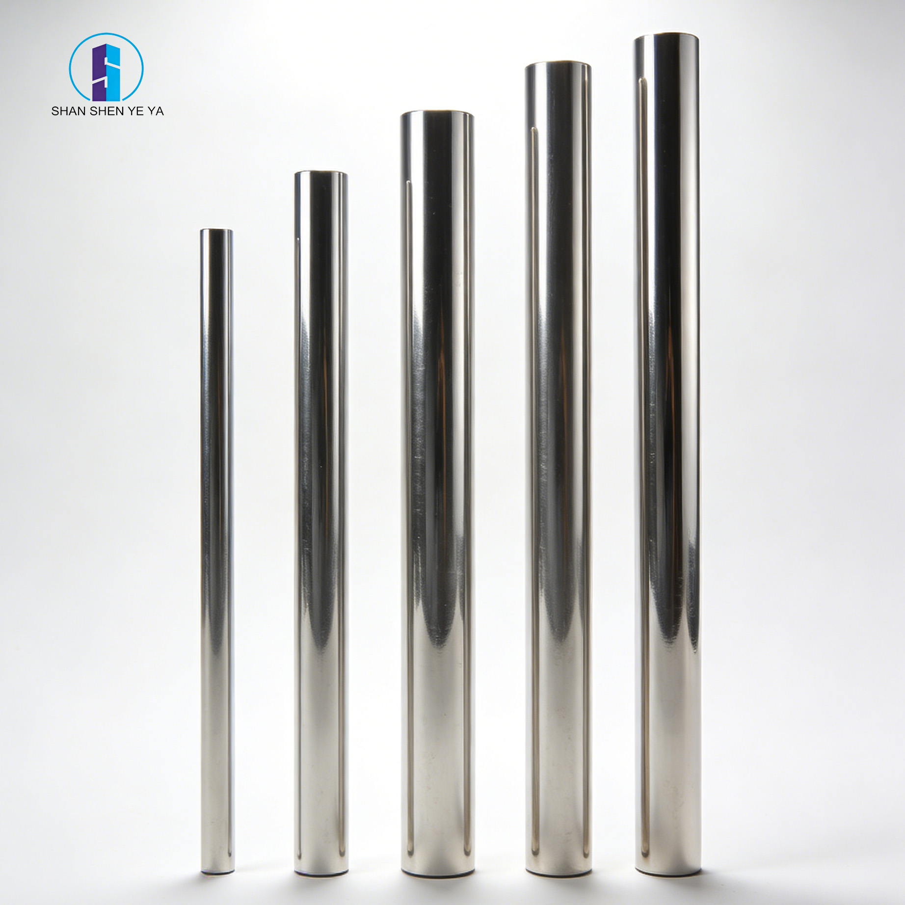 – Шток из 42CrMo4 с высокочастотным закалкой и хромированием – хромированный шток для гидравлики, заказной производства