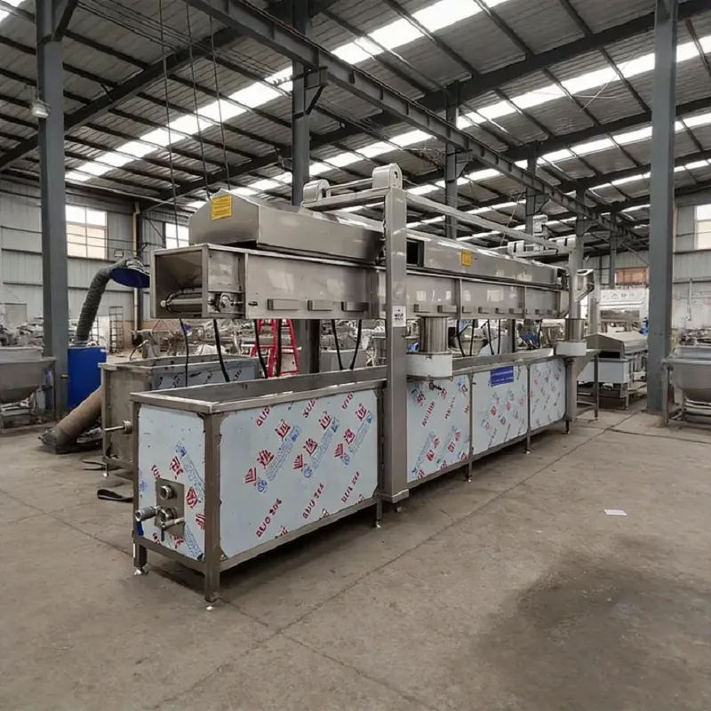 Полностью автоматизированная линия для жарки.