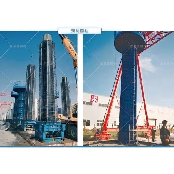 Сборная цилиндрическая опалубка
