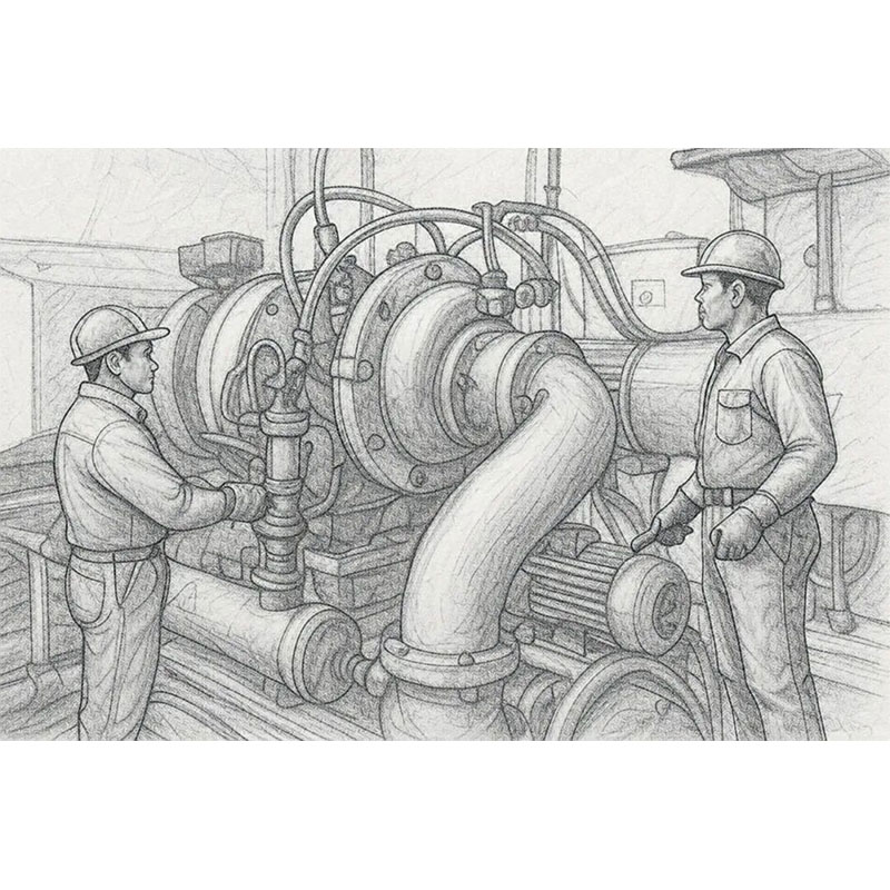 Центробежные компрессоры | Анализ и защита от помпажа в центробежном компрессоре Atlas Copco ZH