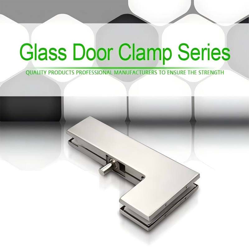 S-050 Горячая распродажа Стеклянные изделия Стеклянная фурнитура Аксессуары Крепеж для безрамных стеклянных дверей из нержавеющей стали