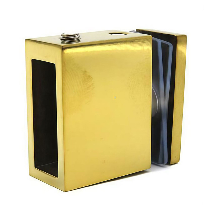 Возможно изготовление на заказ высокопрочных металлических соединителей для безрамных стеклянных конструкций из нержавеющей стали, зажимов для стекла