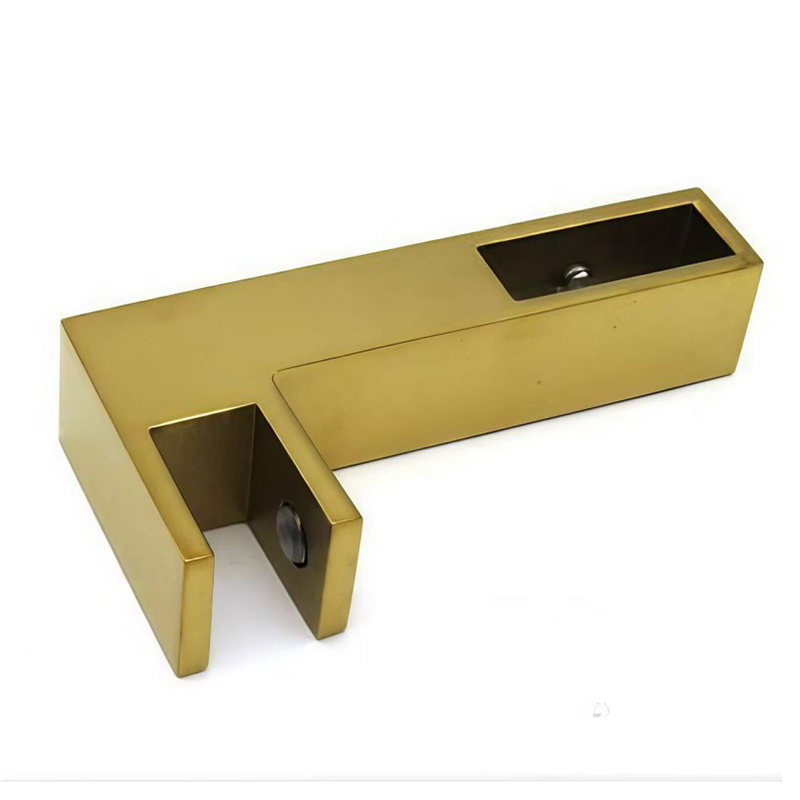 Возможно изготовление на заказ высокопрочных металлических соединителей для безрамных стеклянных конструкций из нержавеющей стали, зажимов для стекла