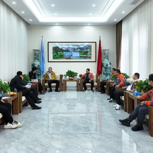 Объединяя усилия для достижения совершенства｜Китайская 17-я металлургическая строительная группа провела инспекционный визит