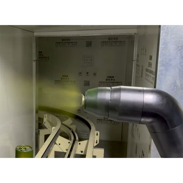 Высокоскоростная электростатическая вращающаяся чаша для автомобильных внутренних панелей – точное распыление в узких местах, высокая эффективность и экономия материала