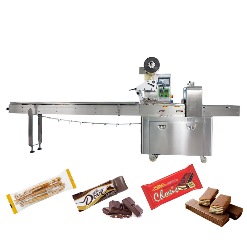 Автоматическая фасовочно-машина для упаковки для упаковки шоколадной закуски