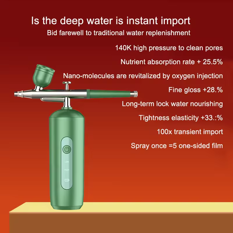 Нанометровый спрей для лица, кислородный распылитель воды, питьевой пистолет, пулемет Nano