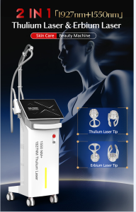 2 in 1 1927nm+1550nm Thulium Laser @Erbium Laser Machine 