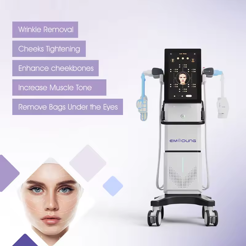 Emface Rf Lifting Антивозрастной массаж лица ems Rf Face Lift Beauty Machine