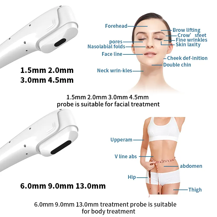 4D 7D HF 20000 снимков 12 линий машина против морщин / машина 2 в 1 MicroneedlE HF 7D для подтяжки лица