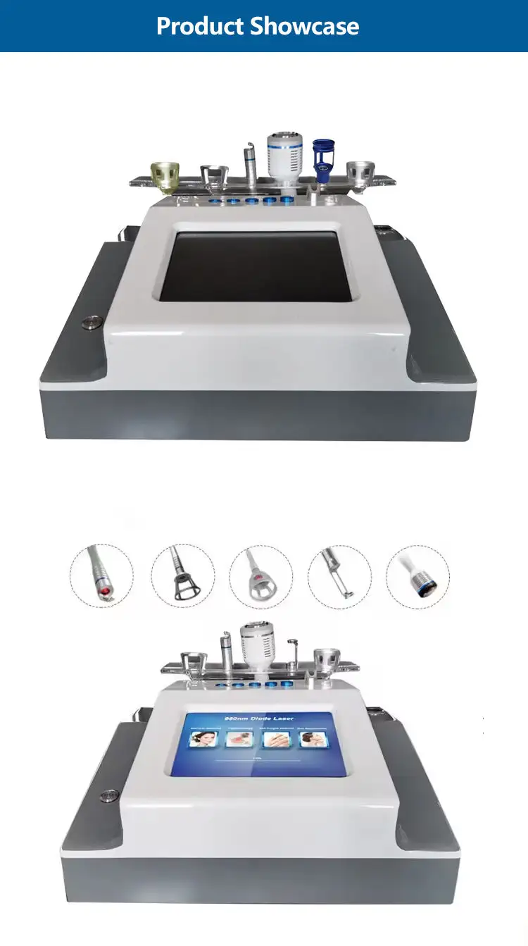 Профессиональное удаление красных вен, термокоагуляционная нить, оборудование для удаления вен, 980 нм, машина для удаления сосудистых звездочек