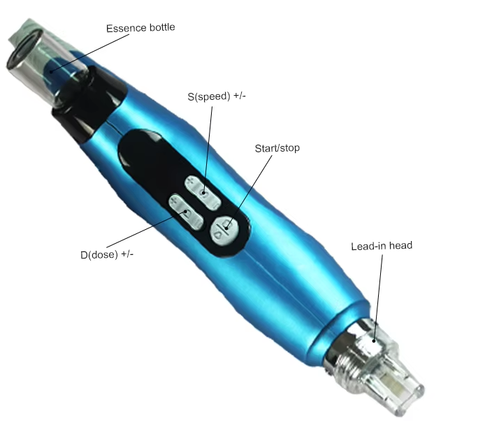 Профессиональный 2 в 1 EMS nano RF Mesogun Заводская цена Mesoneedle без отбеливания кожи Инжектор для мезотерапии Пистолет для мезотерапии