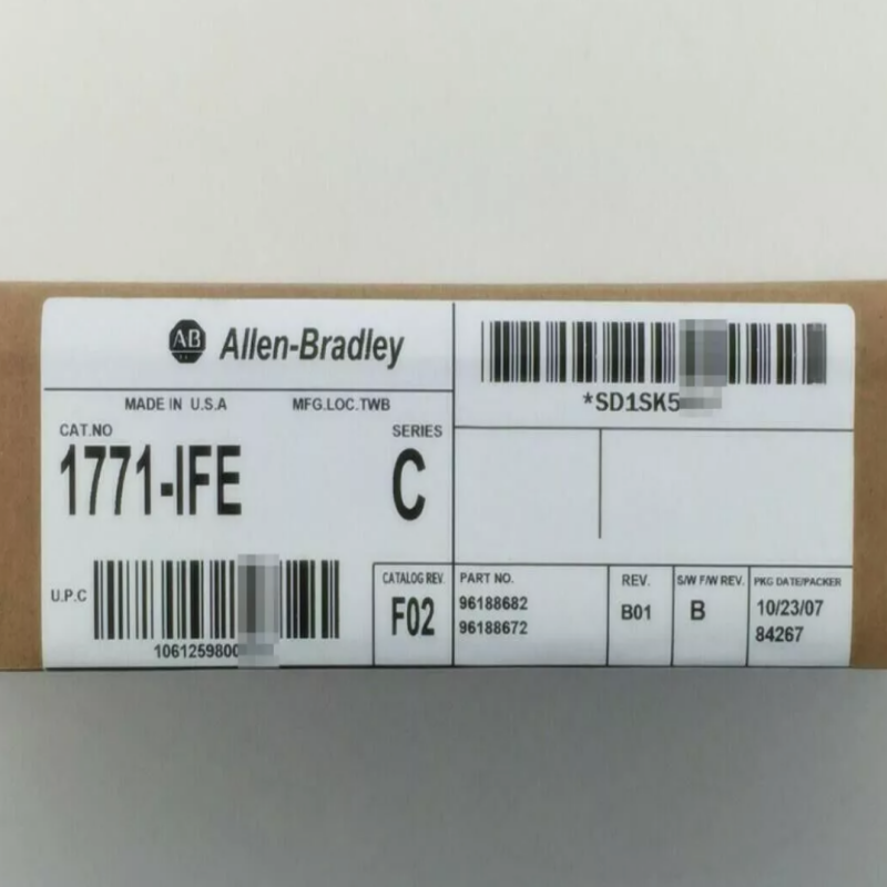 модуль аналогового ввода Allen-Bradley 1771-if E ISA PLC5, который совместим для установки с любым шасси ввода-вывода 1771.