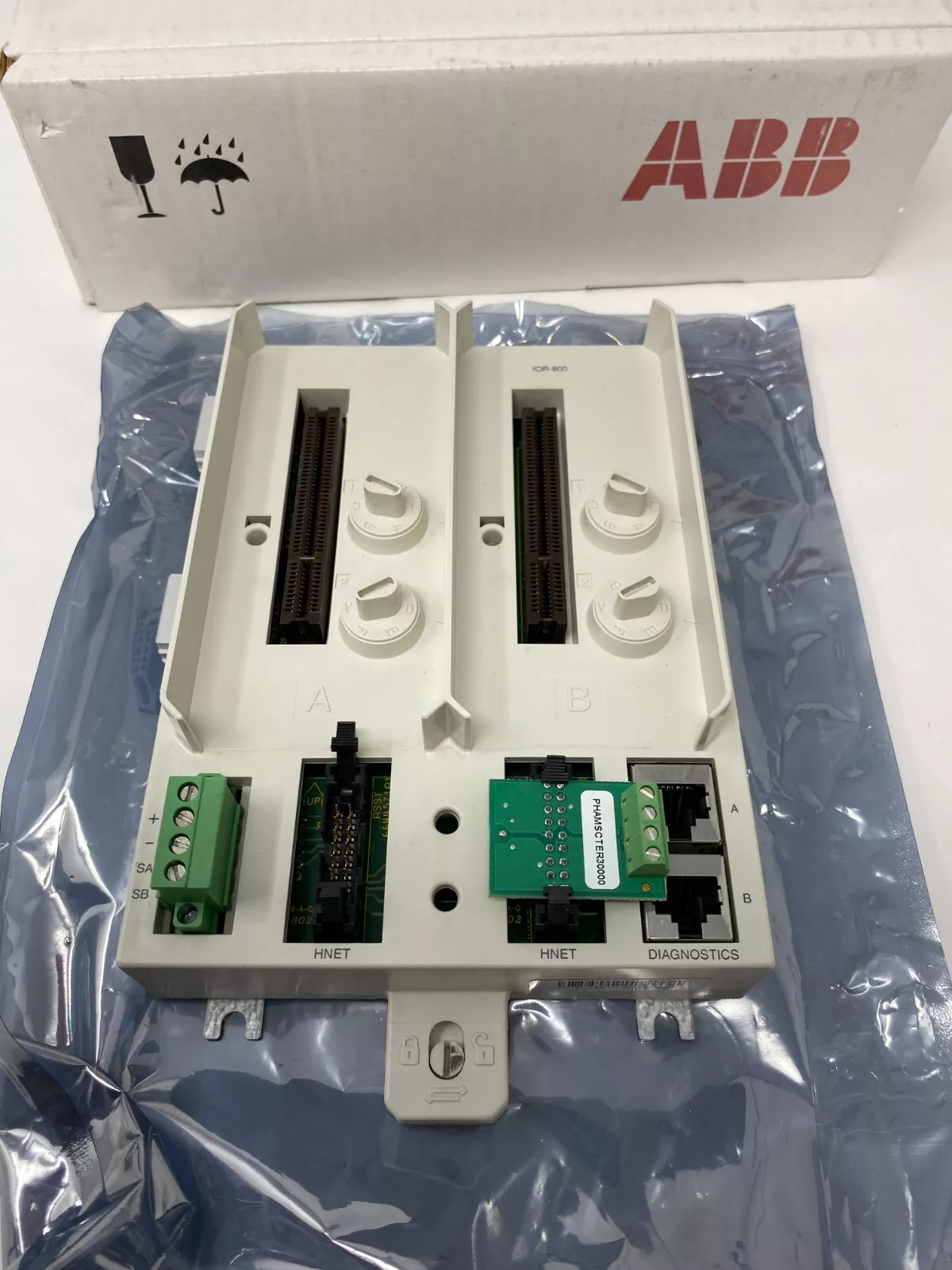 ABB P-HB-IOR-8000N200 IOR Gateway Harmony Block Terminal Base Unit