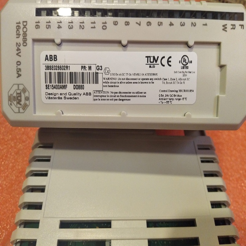 ABB DO880 3BSE028602R1 Модуль цифрового вывода ABB