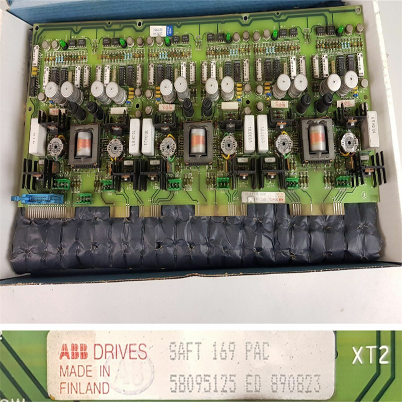 ABB SAFT 169 PAC 58095125 ПЛАТА УСИЛИТЕЛЯ ИМПУЛЬСА