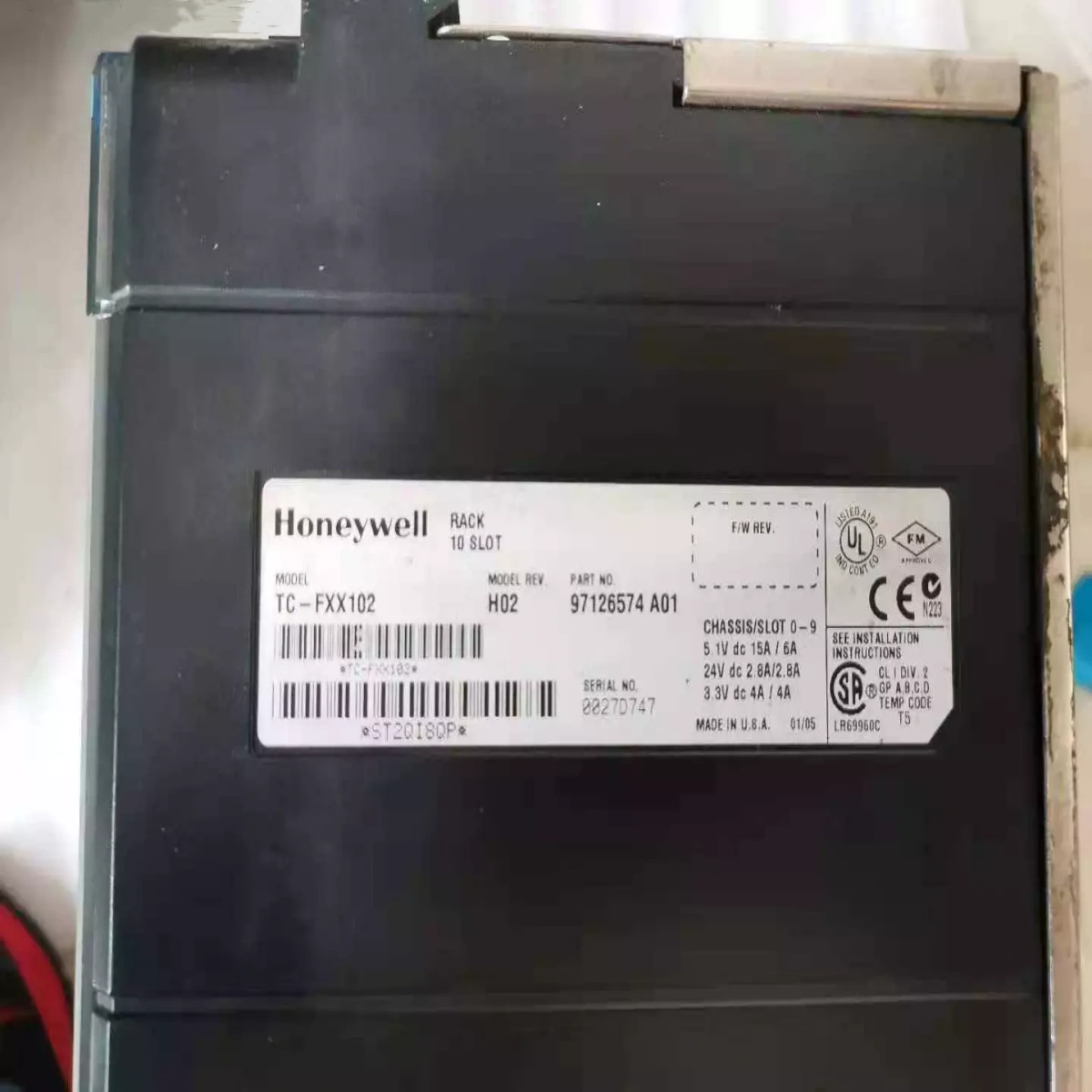 HONEYWELL TC-FXX102 97126574 A01