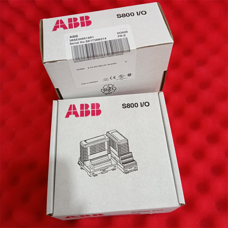 ABB DO820 3BSE008514R1 Цифровое выходное реле 8 каналов