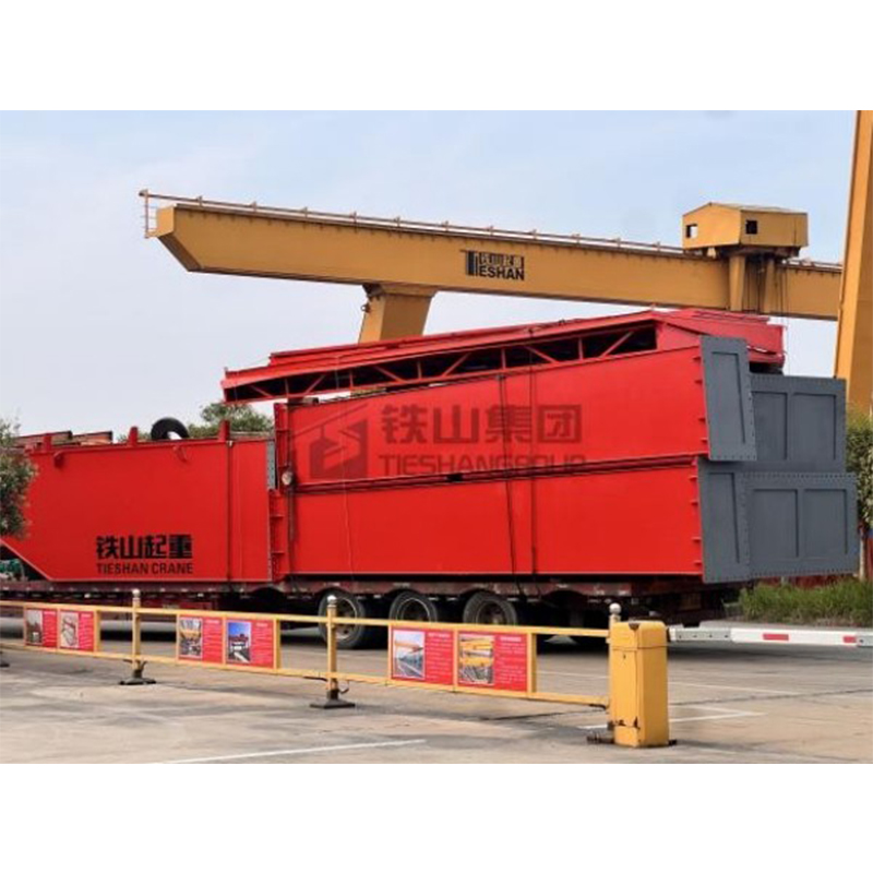 Группа компаний Tieshan поставляет шлакоразгрузчик MGQ75/32T-28M для Shaanxi Construction Engineering Group