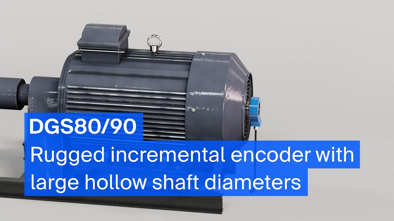Запуск нового продукта | Инкрементальный энкодер SICK DGS90