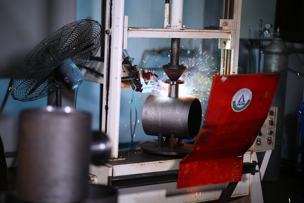 Сварка штока полностью сварного шарового крана