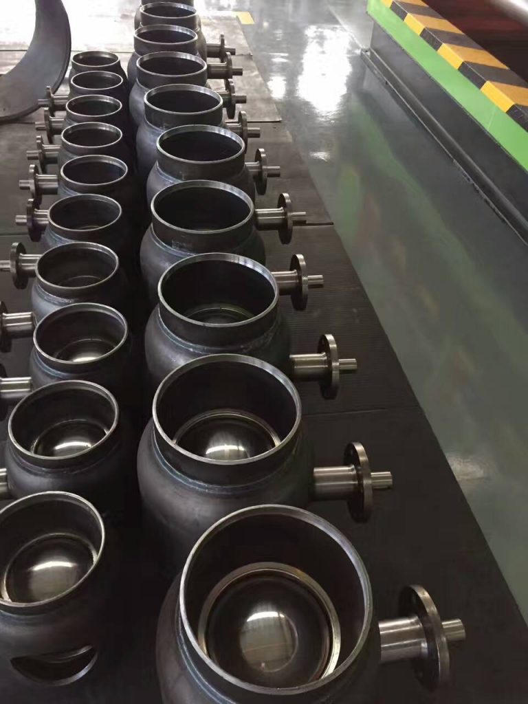 Цельный шар и уплотнения полностью сварного шарового крана DN1400