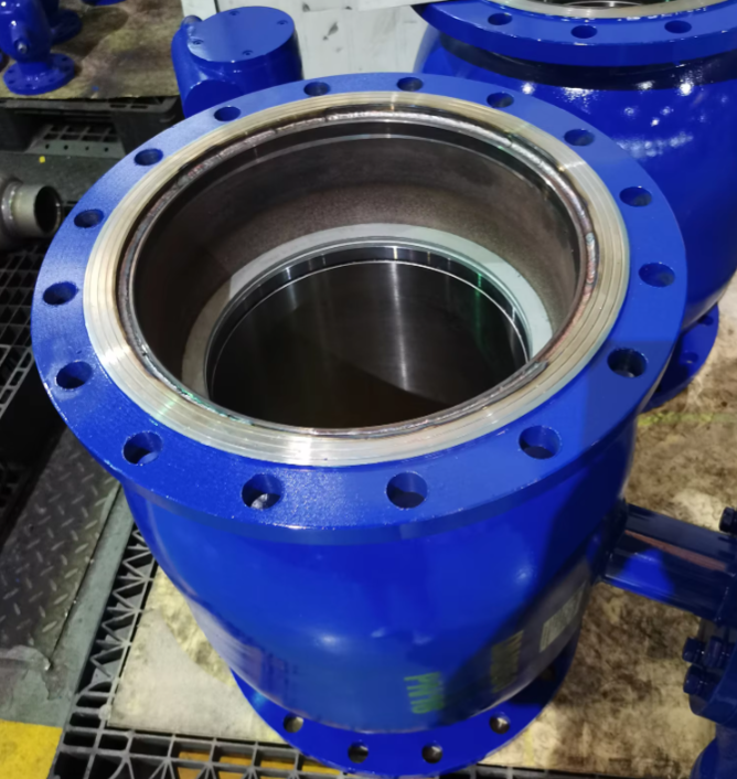 Интеллектуальный полнопроходной полностью сварной фланцевый шаровой кран