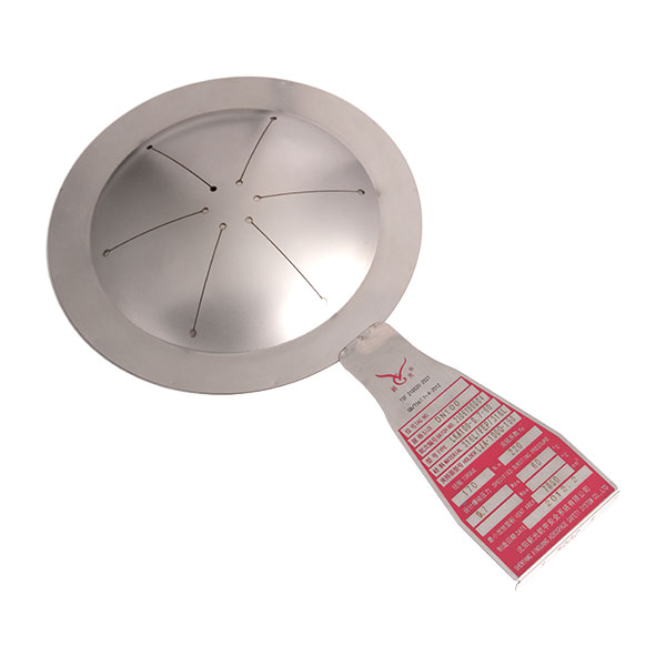 Прямо-выпуклый прорезной разрывной диск