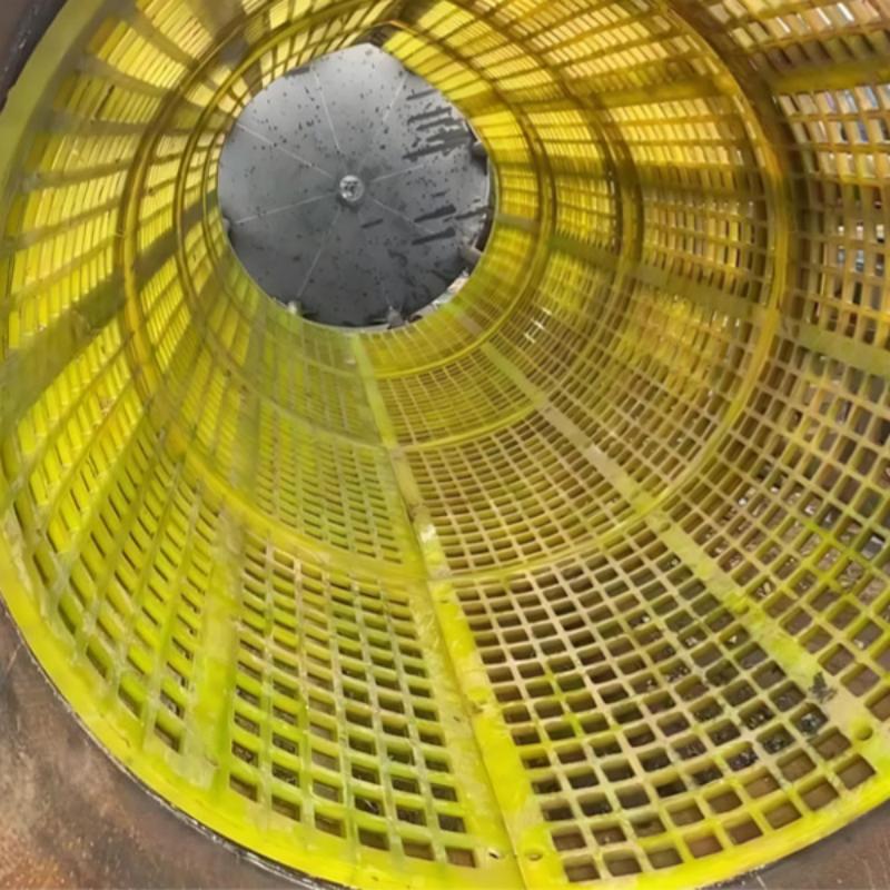 Полиуретановая сетка для барабанного экрана