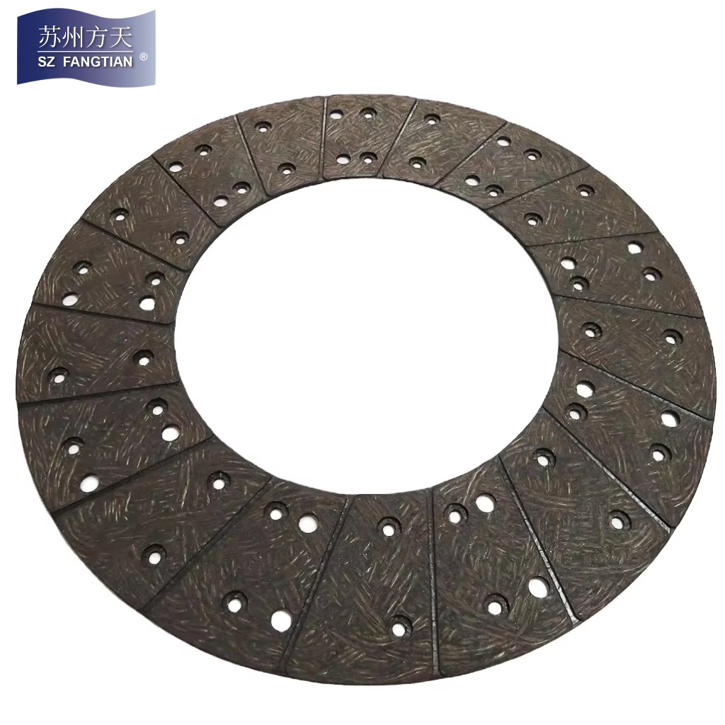FT-0419 — популярный поставщик OEM-продукции, высокомедные фрикционные накладки без асбеста для фрикционных дисков тяжелых грузовиков.