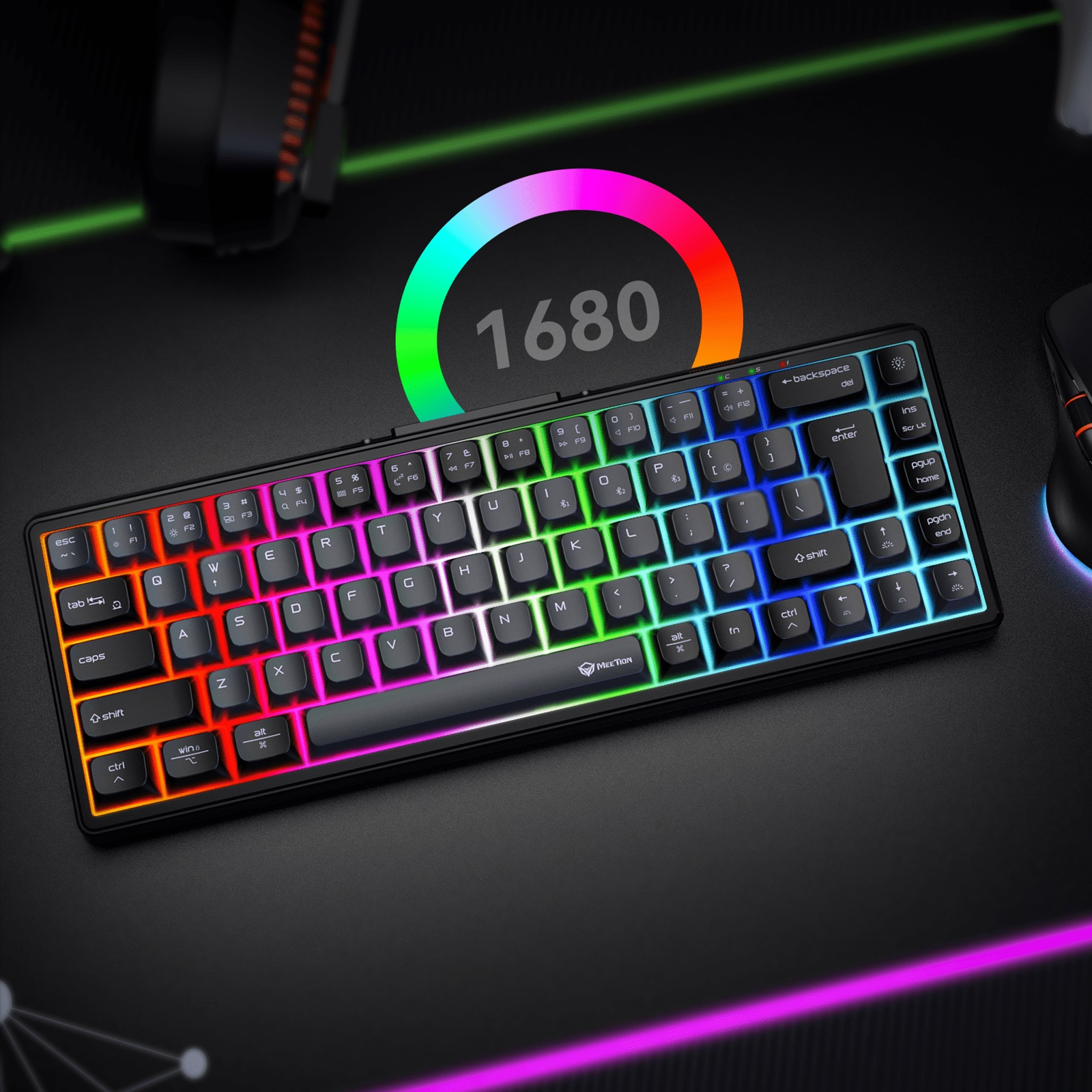 Динамический полноцветный RGB