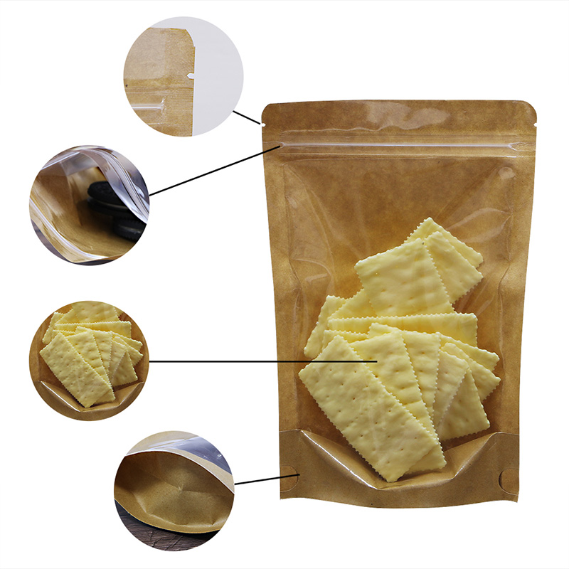 Черные упаковочные пакеты с замком Zip Lock