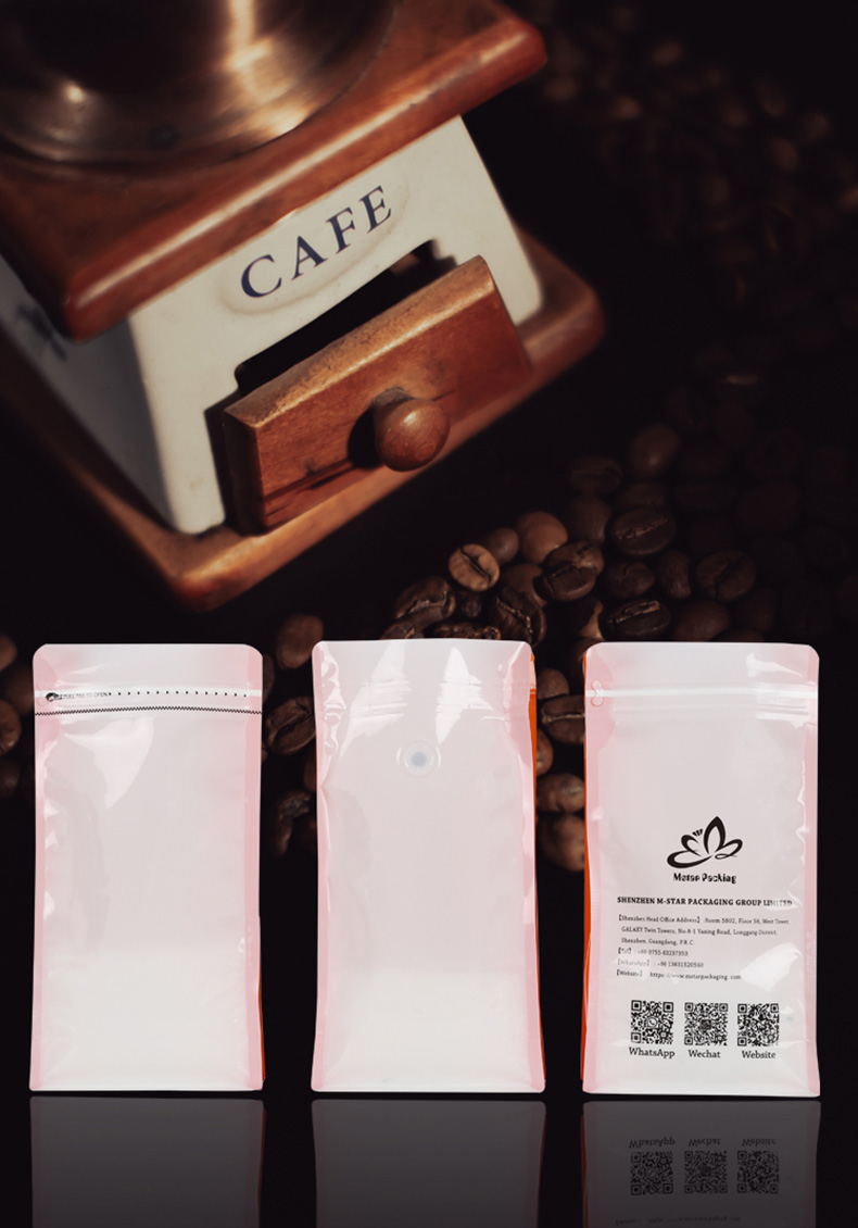 Пакеты з плоскім дном на заказ для кававых зерняў 2 (9)