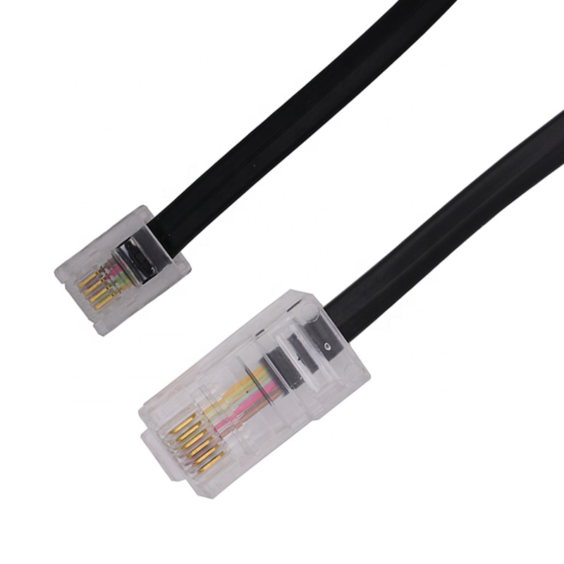 Сеть Ethernet RJ45 к широкополосному модемному кабелю телефона ADSL RJ11