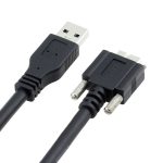 USB 3.0 AM Micro B HDD SSD-кабель для камеры с винтовым замком - Shenzhen Starte Technology Co., Ltd