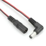 18AWG, 12V постоянного тока, 5,5 x 2,1 мм, угловой вилка-розетка, удлинительный кабель питания - Shenzhen Starte Technology Co., Ltd