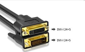 Двухканальный удлинительный кабель DVI-D 24+5