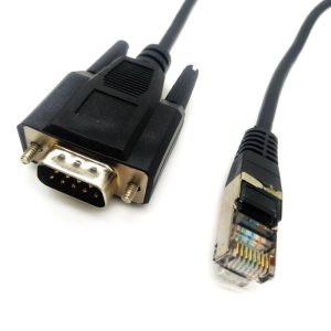 DB9 UTP Cat5e Интернет консоль Кабель локальной сети RS232