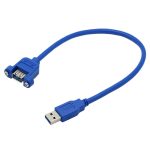 Удлинительный кабель USB 3.0 от мужчины к женщине с закрепленными винтами - Shenzhen Starte Technology Co., Ltd