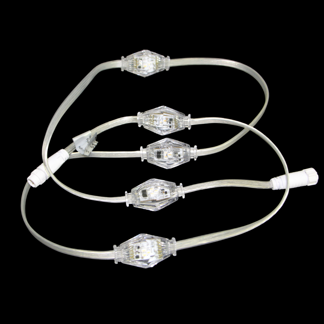 алмазный RGBW diamond Light 0.4Вт IP66 – 360° подсветка