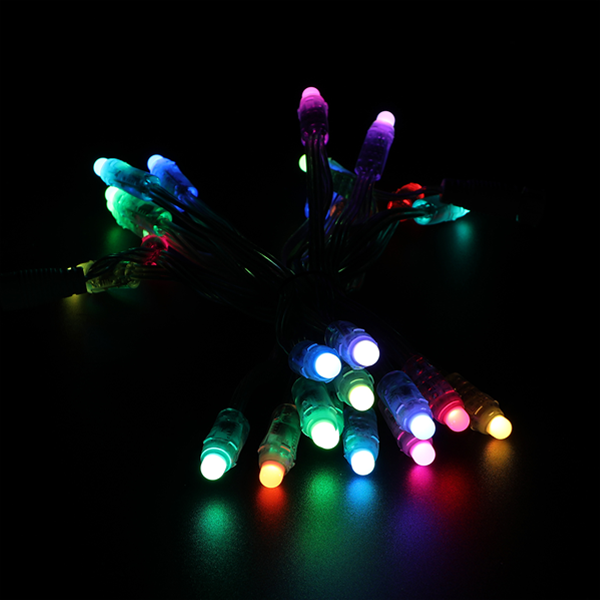 F8 Гирлянда – уличное освещение DIP 8mm с защитой IP66 и питанием 12V для архитектурной подсветки и ландшафтного дизайна