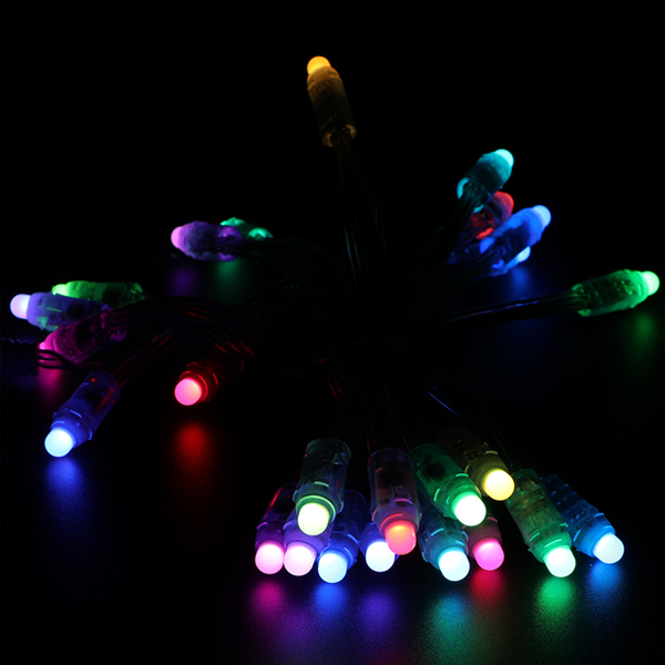 F8 Гирлянда – уличное освещение DIP 8mm с защитой IP66 и питанием 12V для архитектурной подсветки и ландшафтного дизайна