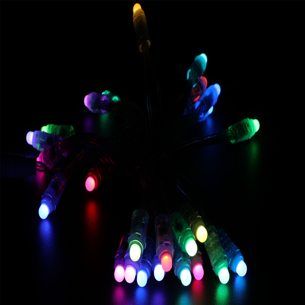 F8 Гирлянда – уличное освещение DIP 8mm с защитой IP66 и питанием 12V для архитектурной подсветки и ландшафтного дизайна