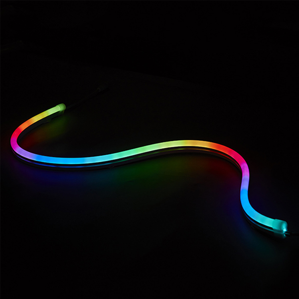 NS1023 Неоновая лента RGB – Гибкая светодиодная лента с 16-битной градацией, защитой IP66 и углом свечения 180° для архитектурной и коммерческой подсветки